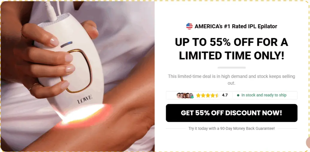 LoweSkin Laser Epilator 